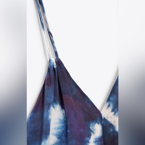 Zara- Tie- Dye midi slip dress- BRAND NEW - Picture 6 of 7